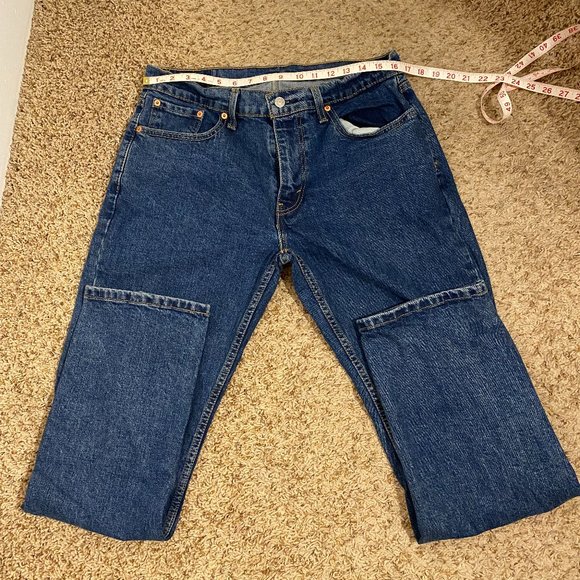 Men's Levi's 559 Relaxed Fit Jeans Size W 33 L 32 - Picture 7 of 14